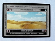 Star Wars CCG Jabba's Palace Sealed Deck JPSD Tatooine: Desert Heart