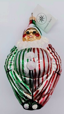 Christopher Radko ''Chubby Decker'' Clown Ornament 1995 Retired W/Tag
