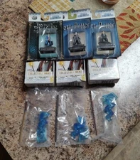 Harry Potter Wand Die-Cast Jakks Nano Metal Figs Hermione Newt Sirius Lot Of 6 