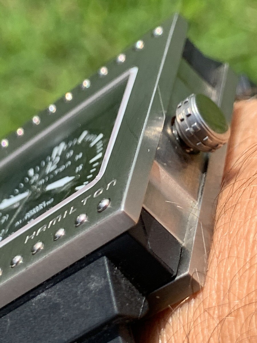 Rare Hamilton Titanium Code Breaker with Box and International
