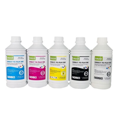CALCA US 5 Colors CALCA Direct to Transfer Film Ink for Epson Printheads