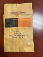 Genuine Harley Davidson Nut Tachometer Drive Cable 92071-70