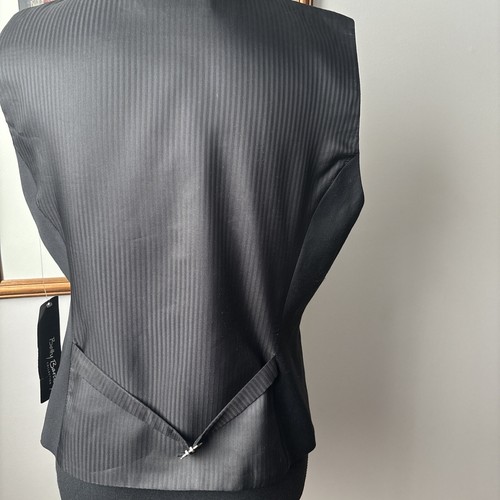 Betty Barclay Size 10 Black Women’s Wool/ Viscose Vest NWT City College Office - Picture 6 of 17