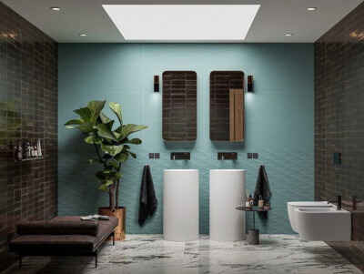 Marazzi Lume in 12 Farben - Wandfliese 6x24 cm Retro Metro Fliese 0,52m²