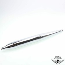 Zigarren Auspuff, 28mm, Krümmer, für Kreidler Florett RMC, K54, Eiertank