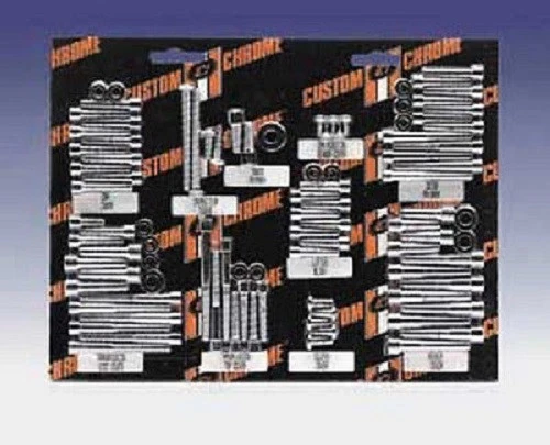 Dyna 2006 SHOWBIKE Engine Kit 120 pc. Chrome Hardware Made in USA Made Harley - Picture 1 of 7