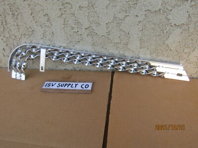 Protezione Catena Bici Lowrider 20'' – Tripla Piatta Ritorta Cromata, Per Cruiser E Chopper