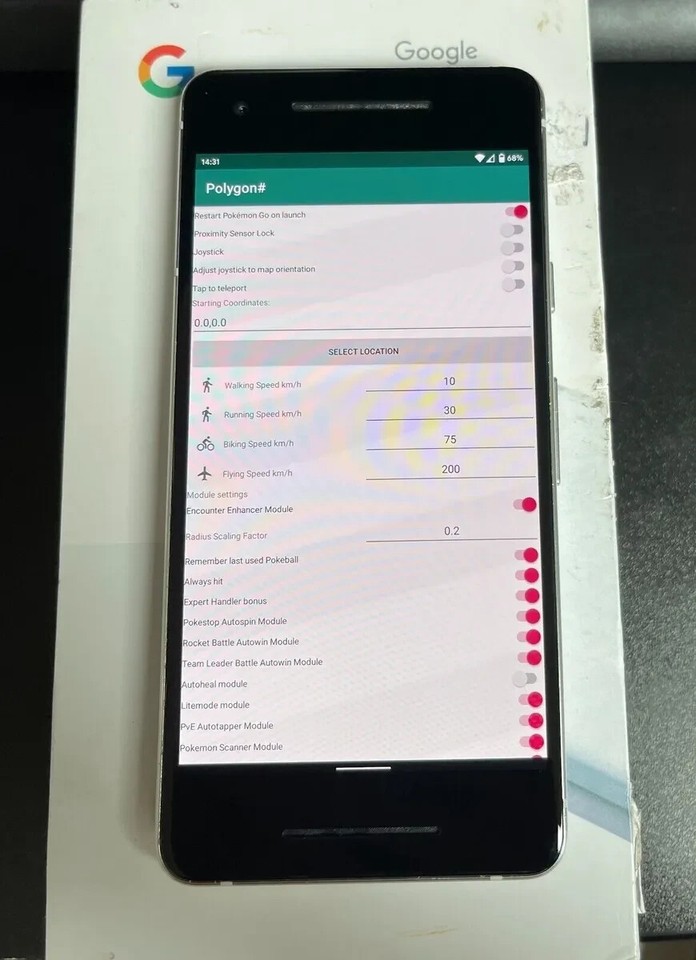 Google Pixel 2 | Téléphone Pokemon Go Location Spoofing | Zero Ban