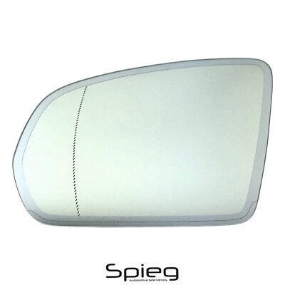 Driver Side Mirror Glass for MERCEDES BENZ C/E/S-Class W205/W213/W222 w/DIMMING