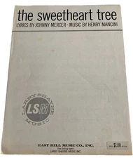The Sweetheart Tree by Mercer & Mancini 1965 heet Music