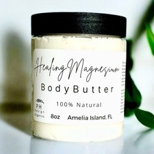 Magnesium Body Butter 8oz - Muscle Tension Relief