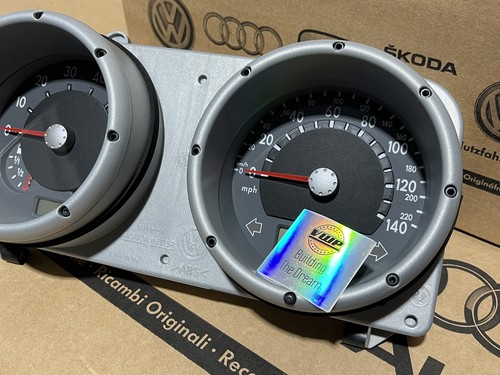 Strumentazione cruscotto VW Polo 6N 140 MPH Speedo AKP AUD AKK nuovo originale OEM NOS - Foto 5 di 7