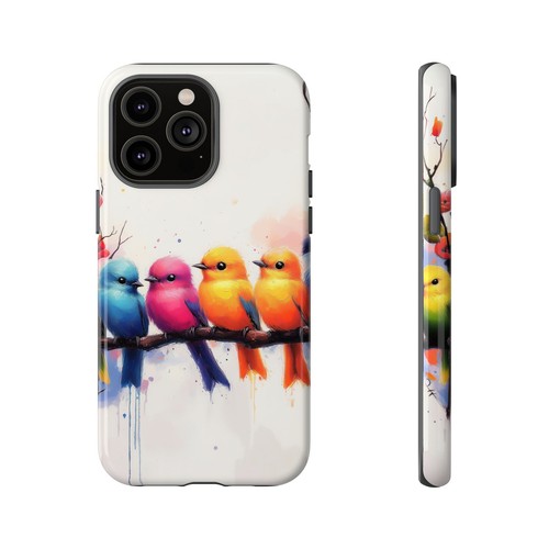 For iPhone | Samsung Galaxy | Pixel Phone Case - Colorful Vibrant Birds - 第 65/256 張圖片