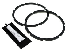 Speaker Gasket Replacement Kit 8" Speaker Repair Parts With Adhesive GASK-8