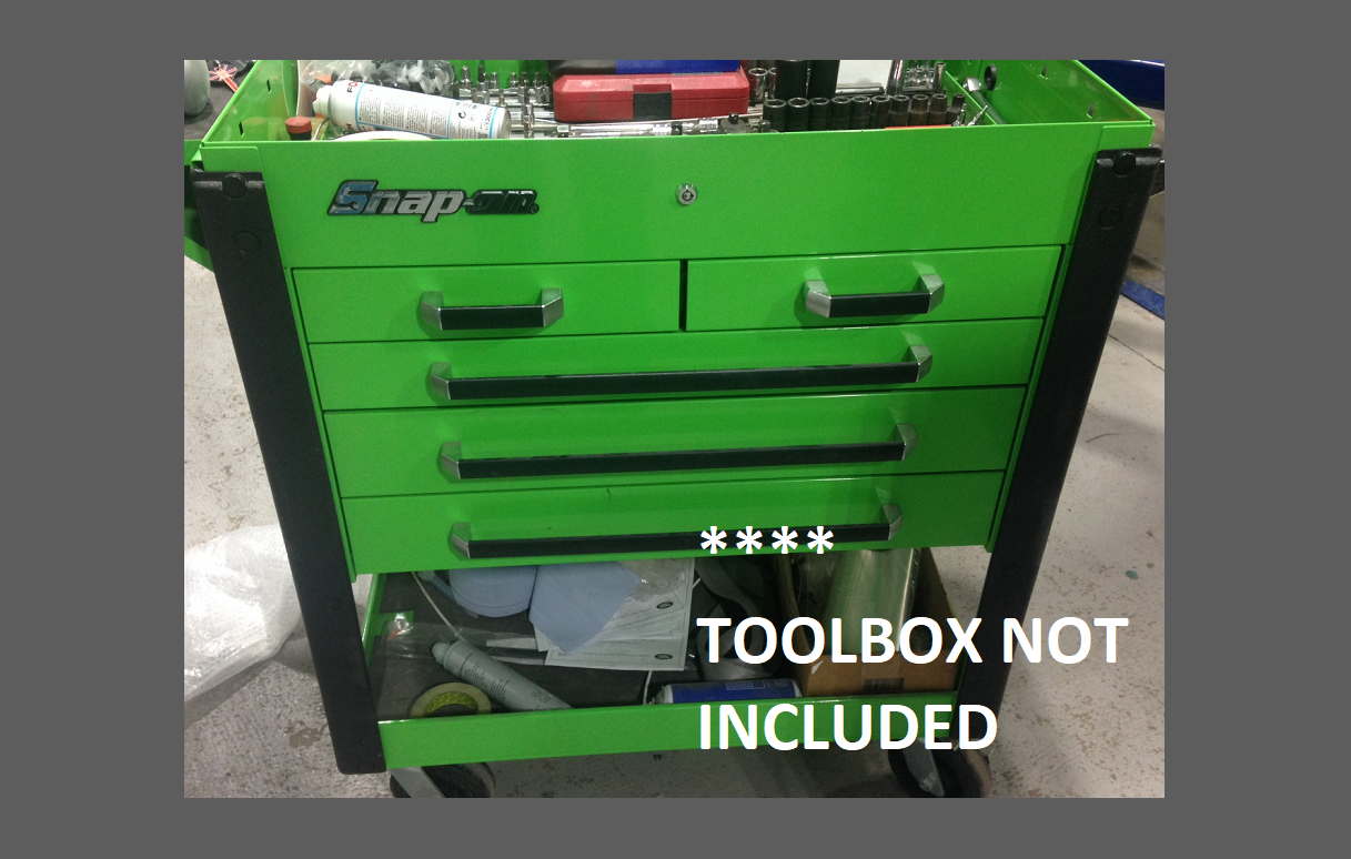 SnapOn KRBC50 TPJJ Tool Box Lid BLACK Scratch Guard Paint Protection