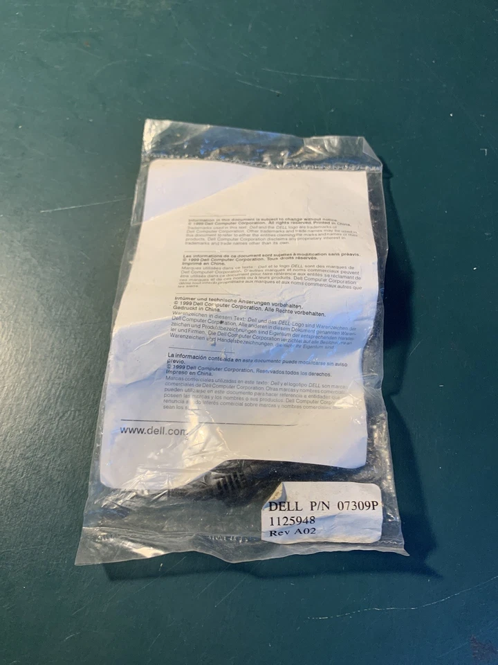 Dell 07309P Composite TV-Out Adapter Cable Nos Oem Cable Computer - Image 2 of 2