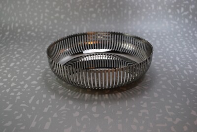 Alessi Stainless Steel Basket Charpin PCH02/20 | New w/ Box | Designer favorite