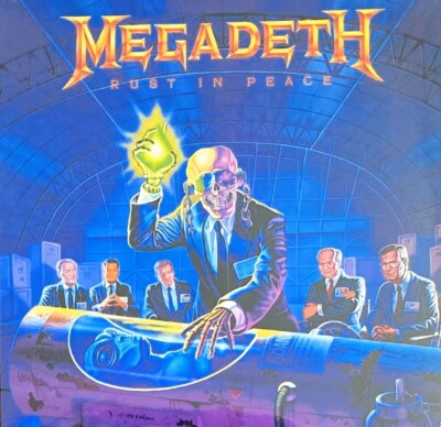 MEGADETH RUST IN PEACE - VINYL LP  '' NEW, SEALED ''