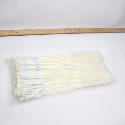 (100-Pk) Novus Cable Tie Seals White 16'' 0999601-0999700