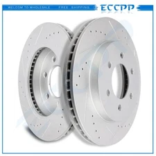 Front Brake Discs Rotors For 2004-2008 Ford F-150 2006-2008 Lincoln Mark LT