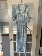 Bella Danl maxi shirt dress size M lined