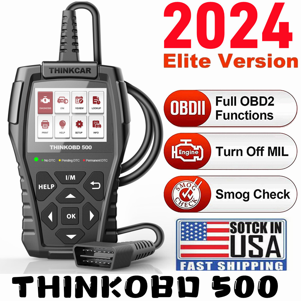 Automotive Car OBD2 Scanner OBDII Diagnostic Tool Code Reader Check Engine Fault-image