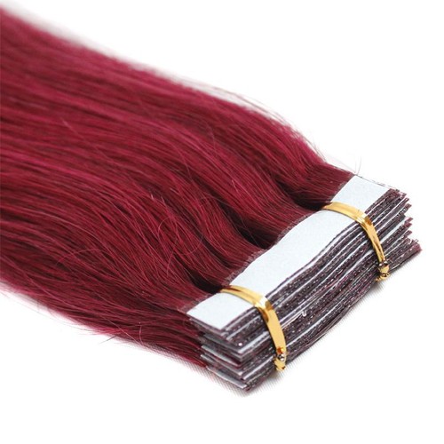 Extensiones de Cabello Humano Adhesivo Invisible Piel Tramas Grueso Cabello Real Remy - Imagen 97 de 143