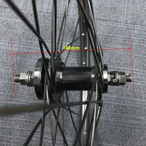 Black 20" Folding/BMX Bike eBike Front Wheels Rim, suit V Brake or Disc brake - Picture 4 of 12