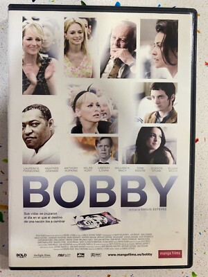 BOBBY DVD LAURENCE FISHBURNE ANTHONY HOPKINS DEMI MOORE SHARON STONE 