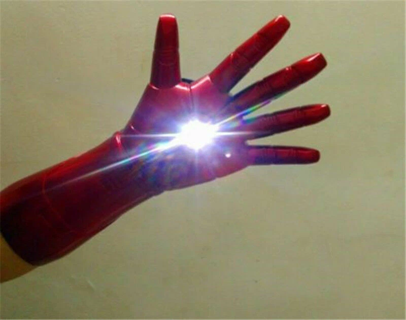 The Avengers Tony Stark Glove 1:1 Iron Man LED Light Hand Laser Wareable Toy New - Изображение 4 из 4