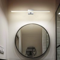 Wandlampe Wandleuchte Spiegelleuchte Chrom Led Badezimmerlampe 4000K B 61,5 Cm