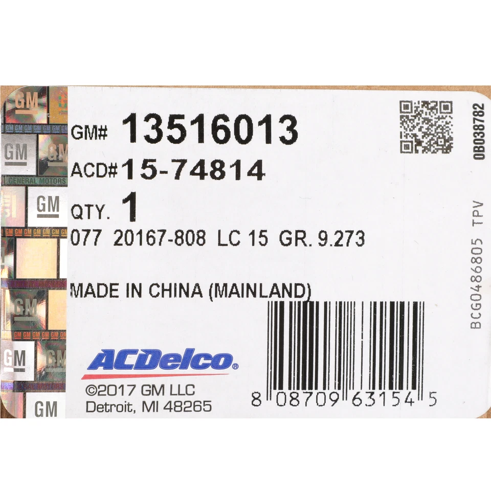 OEM NUEVO GM 2014-2019 Impala Malibu Volt aire acondicionado y calefacción control remoto 13516013 Foto 4 de 4