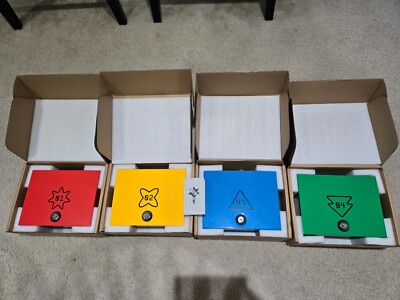 MSCHF KeyBoxKey Box 01, Box 02, Box 03, Box 04, Key 01, 02, 03, 04, 05 Set
