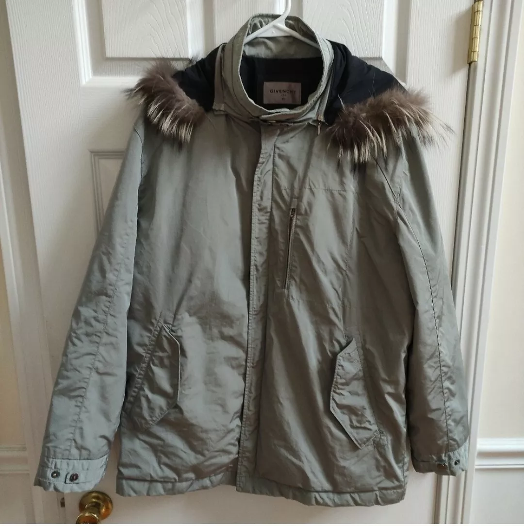 Givenchy Down Jacket Detachable hood fit US men's M | eBay