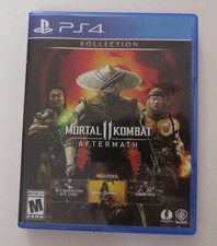 Replacement Case NO GAME Mortal Kombat 11 Aftermath Kollection PS4