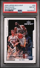 2000 UD MVP SILVER SCRIPT #69 DALE DAVIS PSA 8