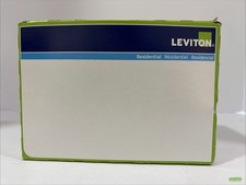 Leviton White Midway Receptacle Wallplate Duplex Outlet Covers 20/ Box 80503-W