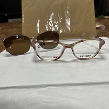 Easy Clip Eyeglasses EC691 Eyeglass Frame With Clip On Magnetic Sunglasses