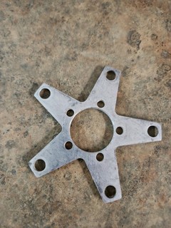 Bullseye cranks BMX SPIDER spider adapter 2nd Generation old school bmx