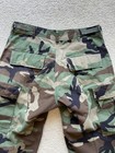 BDU Small Short Camouflage Pants Rip-Stop Woodland Pattern NYCO Hot Weather — photo 3