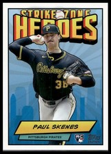 2024 Topps Japan Edition Paul Skenes #SZH-19 Rookie Pirates Strike Zone Heroes