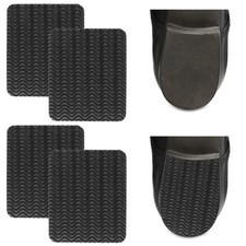 Shoe Heel Pads, Shoe Heel Repair Kit 4 Pcs Adhesive Stickers Anti Slip Thickn...