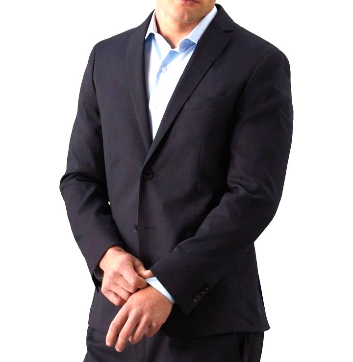 NEW & TAGS Calvin Klein X-Slim Suit Pant & Jacket Linen Twill sz 104r Rrp $699 image 2