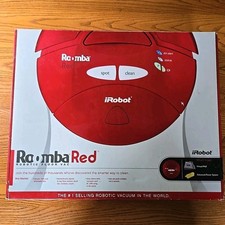 IROBOT Roomba Red Robot Vacuum Cleaner Model ...