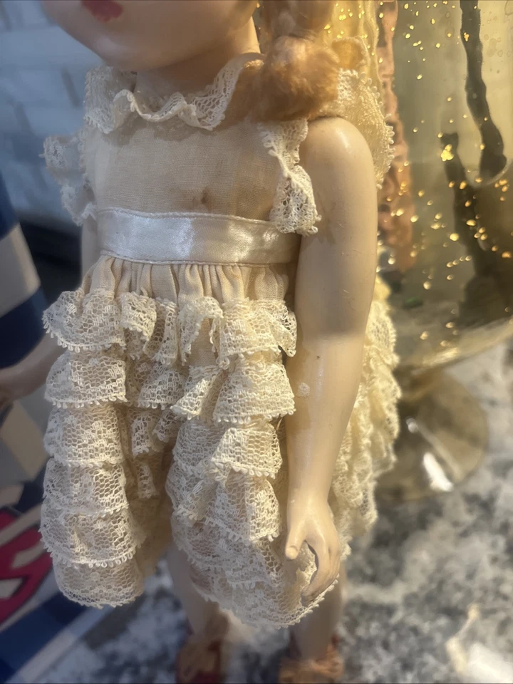 Vintage 1950’s Madame Alexander 14” Doll Alice In Wonderland With Maggie Face - Image 3 of 4