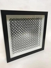Victor Vasarely- 3D Wall Sculpture/object "Cinetiques"