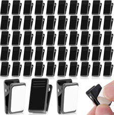 50 Pcs Self Adhesive Clips,Wall Clips for Hanging,Sticky Tapestry Clip Photo Pic