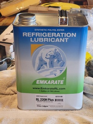 Nu-Calgon 4318-66 Emkarate RL220H+ Refrigeration Oil 1 Gallon Replacement MPN