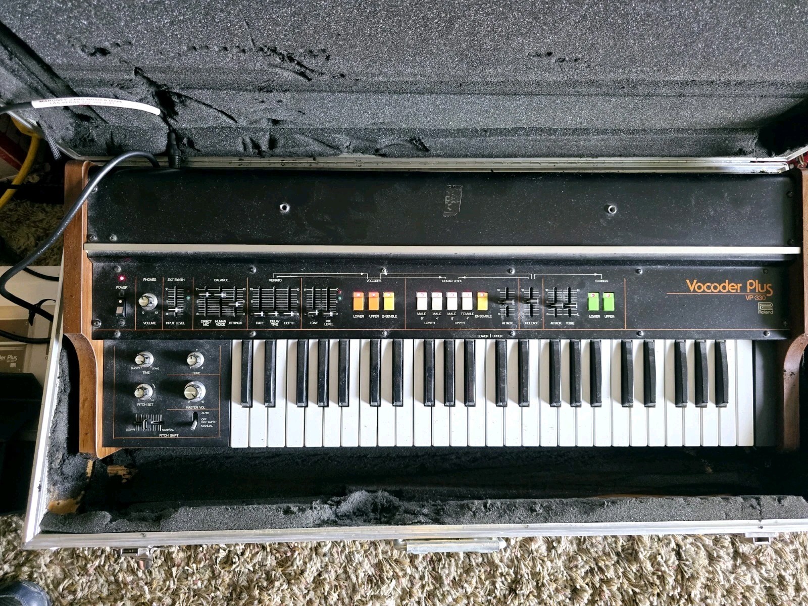 Vintage Roland VP-330 Vocoder Plus Synthesizer 