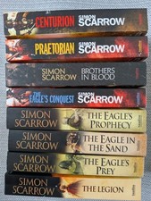 8x Simon Scarrow Historical Fiction Book Bundle Praeturion Centurion